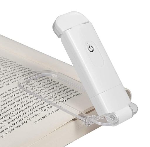 Mini Book Reading Light Book Light USB Rechargeable Book Light Eye-friendly LED Book Light Warm White Book Reading Light Clip On Mini Reading Light Foldable Reading Light